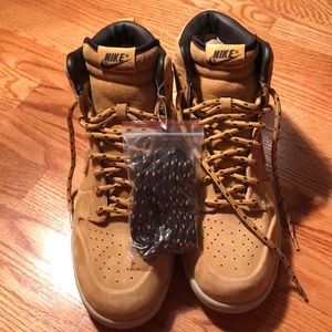 Limited Edition Nike dunk hi (never worn)